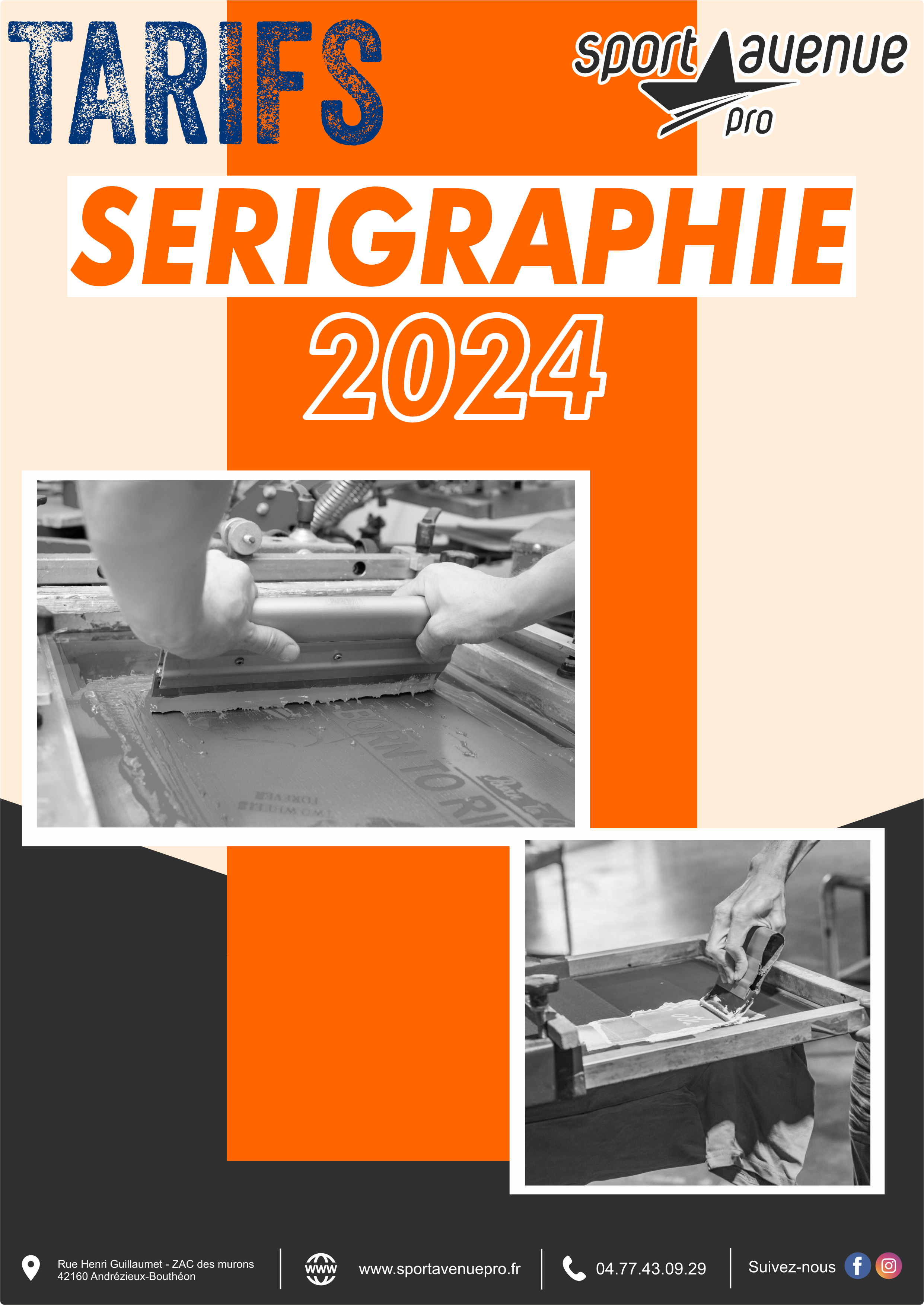 TARIF SERIG 2024